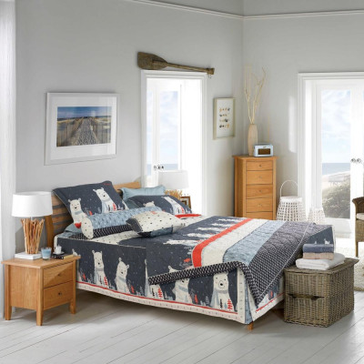 Bộ ga chun chần Everon EPM22074 ( 01 ga chun chần + 02 vỏ gối 45cmx65cm )