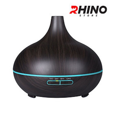 Máy phun sương tạo ẩm lớn Rhino H403 400ml, tích hợp đèn ngủ, điều khiển từ xa - Hàng chính hãng