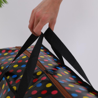 Combo 2 Túi Bạt Đựng Đồ Quần Áo Du Lịch Gấp Gọn Cỡ Size Lớn 80X23X46Cm