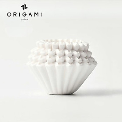 Giấy lọc 50 tờ hình tròn Wave cho phễu kalita 155 185 ORIGAMI