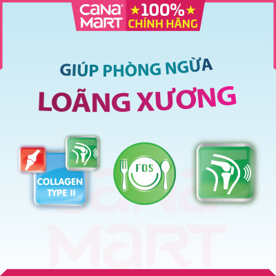 Sữa bột Nutricare Bone phòng chống loãng xương sụn khớp cho người lớn tuổi (850g)