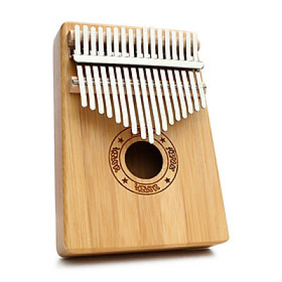 Đàn Kalimba 17 Phím - Đàn Kalimba Thumbs Piano Sử Dụng Ngón Tay | Tặng kèm búa chỉnh, khăn lau, dán nốt phím