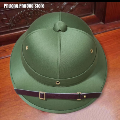 Mũ cối tàu cốt phíp hàng thửa- thích hợp làm quà tặng biếu sếp,siêu cứng,không ngấm nước,đốt không cháy,vải gabadin tô châu