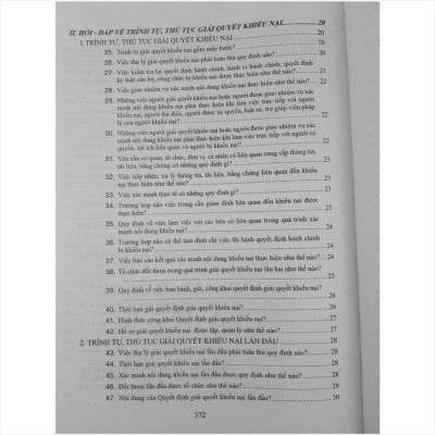 Sách 230 Câu Hỏi - Đáp Về Khiếu Nại, Tố Cáo - Quy Trình Thanh Tra, Tiếp Công Dân, Giải Quyết Khiếu Nại, Tố Cáo Và Phòng Chống Tham Nhũng - V2004D