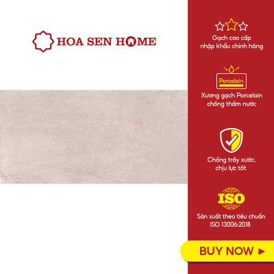 Gạch men lát nền LUSTRA INCEF0601200024 loại gạch granite vân xi măng, độ dày 8.8mm, gạch 1 face, kích thước 600mmx1200mm, thùng 2 viên - Hàng chính hãng