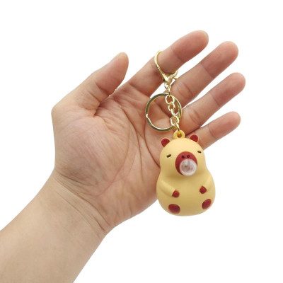 Móc Đeo Nhựa Dẻo Co Giãn Capybara - WanLongDa WZY121