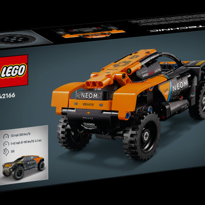 Đồ Chơi Lắp Ráp Xe Đua Địa Hình Neom McLaren Extreme E - NEOM McLaren Extreme E Race Car - Lego Technic 42166 (252 Mảnh Ghép)