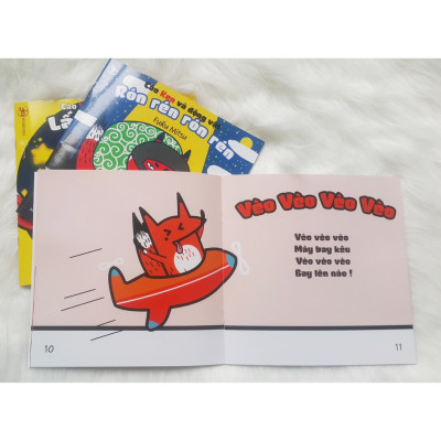 Combo (3 Tập): Sách Ehon - Âm Thanh Cùng Cáo Ken Dành Cho Trẻ Từ 0 - 6 Tuổi