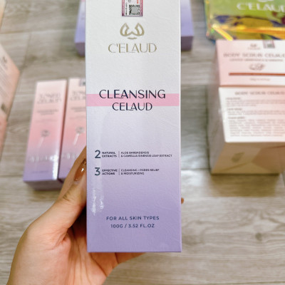 Sữa Rửa Mặt Làm Sạch Sâu Cho Da Cleansing Celaud 100ml