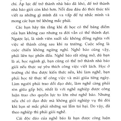Viết Báo & Theo Đuổi Sự Kiện
