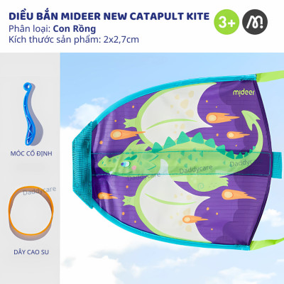 Đồ chơi bắn diều cho bé Mideer New Catapult Kite, đồ chơi thể thao vận động ngoài trời