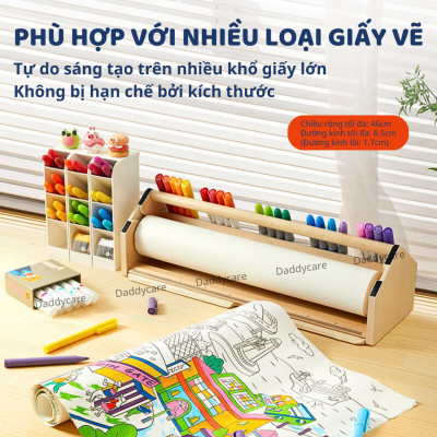 Ống đựng giấy vẽ mỹ thuật Mideer Versatile Paper Roll Holder