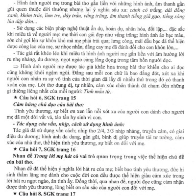 Hướng Dẫn Học Ngữ Văn 8 - Tập 1 (Dùng Kèm SGK Chân Trời Sáng Tạo) 