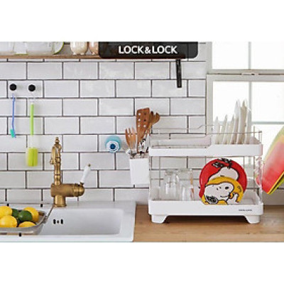 Kệ Úp Chén Bát (Chén Dĩa) 2 Tầng Cao Cấp LDR2001 (cam kết hàng chính hãng)