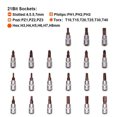 Bộ Tuýp 1/4” 46 Chi Tiết – Dụng Cụ Sửa Xe Đa Năng – CR-V Cao Cấp 510346 Harden