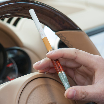 Tẩu Ngọc Cán Gỗ ZB-239 Thiết Kế Nhỏ Gọn Sang Trọng Cao Cấp