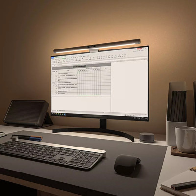 Đèn Treo Màn Hình Xiaomi Yeelight Light Bar Pro YLTD001 Điều Chỉnh Ánh Sáng Bảo Vệ Mắt Đa Chế Độ Ánh Sáng - Hàng Chính Hãng