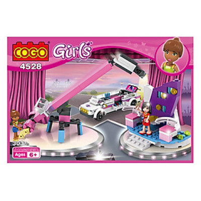 Bộ Xếp Hình Sân Khấu Lớn COGO 4528 (303 Mảnh Ghép)