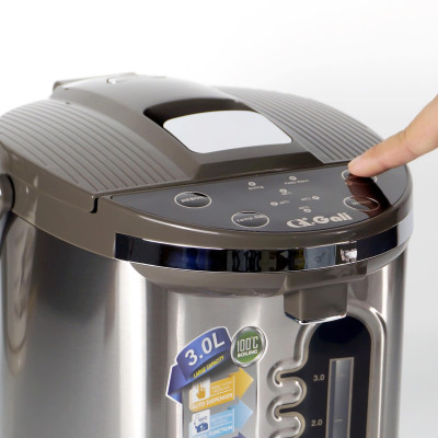 Bình Thuỷ Điện Gali GL-5030G Dung tích 3L nhỏ gọn, Thân bằng nhựa nguyên sinh cao cấp, lòng trong bằng Inox 304 dày chất lượng. Hàng chính hãng chất lượng cao bảo hành 24 tháng.