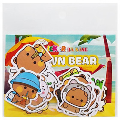 Sticker Đa Năng Brown Bear - Teenage CTE-045