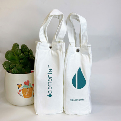 Túi Vải Canvas Đựng Bình Ly Cốc Giữ Nhiệt tiện lợi đi học đi làm đi chơi - ELEMENTAL