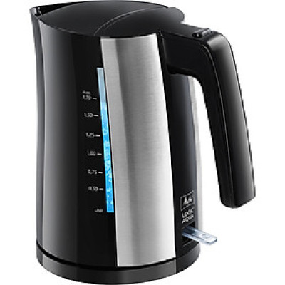 Ấm đun nước Melitta Look Aqua II Đen - Hàng nhập khẩu
