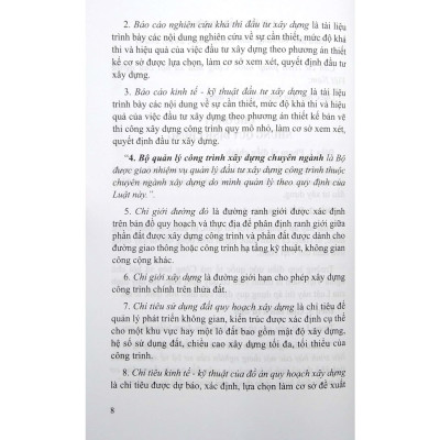 Luật Xây Dựng Kiến Trúc Song ngữ Việt-Anh