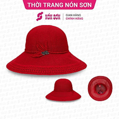 Mũ vành đan tay cao cấp NÓN SƠN chính hãng ĐH143-ĐO1