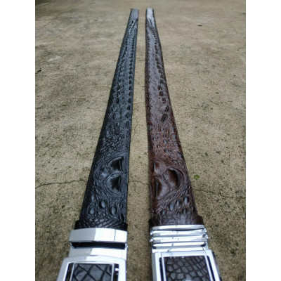 Thắt Lưng Da Cá Sấu Liền 4 cm 