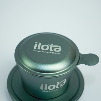 Phin nhôm cao cấp nhiều màu pha cà phê ILOTA dùng công nghệ Anode có độ bền vĩnh cửu, giữ nhiệt tốt