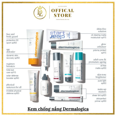 Kem chống nắng vật lý dành cho mọi loại da Dermalogica Physical Invisible Defense SPF30 50ml