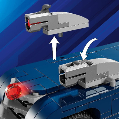 LEGO SUPERHEROES 76274 Đồ Chơi Lắp Ráp Siêu Xe Người Dơi Đối Đầu Harley Quinn (435 chi tiết)