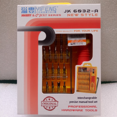 Bộ Vít đa năng 6032-A loại tốt - giúp bạn dễ sửa chữa máy vi tính, laptop, điện thoại di động, và các đồ điện tử - Hàng chính hãng