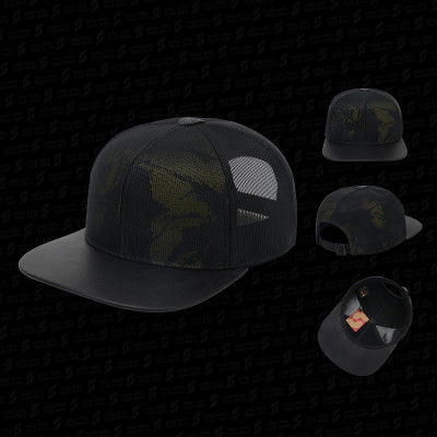 Mũ snapback hiphop NÓN SƠN hoa văn ngẫu nhiên MC210AK-ĐN3HV