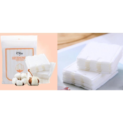 Combo 2 gói Bong tay trang 222 mieng cotton pads 2 mặt MoFa MeiRen, sỉ bông tẩy trang Lyly cosmetics Trang Điểm Mỹ Phẩm