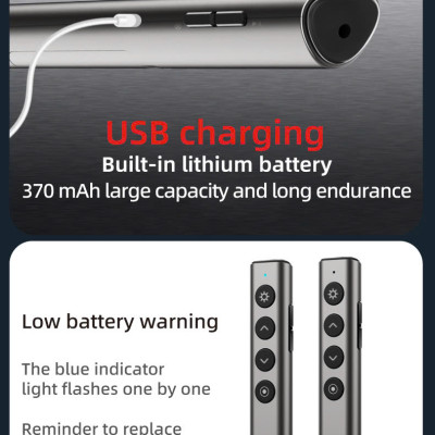 Bút Trình Chiếu Kỹ Thuật Số VSON N39M – Tích Hợp Laser, Bluetooth & USB sử dụng được máy chiếu, tivi, bảng tương tác - Hàng chính hãng