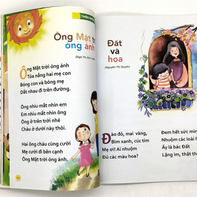 Sách - Đồng Dao Thơ Truyện Cho Bé Tập Nói