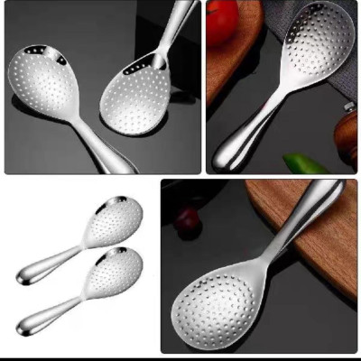 THÌA MUỖNG CƠM INOX SUS 304 CHỐNG DÍNH 2 MẶT CAO CẤP ( HÀNG DẦY XỊN - MSP-AL380A )