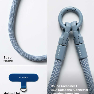 Dây đeo RINGKE Holder Link Flow Hand Strap U-Type - Hàng Chính Hãng