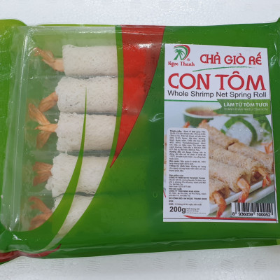 COMBO 3 GÓI CHẢ GIÒ RẾ CON TÔM 200GR