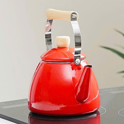 Ấm đun nước bếp từ phong cách Decor Pearl Metal Clevia 2.5L - Hàng Nội Địa Nhật Bản