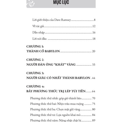 NgườI Giàu Có Nhất Thành Babylon (Tái Bản)