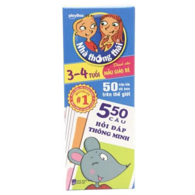 Sách - Nhà Thông Thái 3-4 tuổi - Dành Cho Mẫu Giáo Bé (Tái Bản 2024)