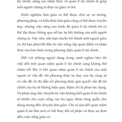 Tư Duy Giàu Nghèo: Tư Duy Quyết Định Mức Độ Giàu Có Của Bạn