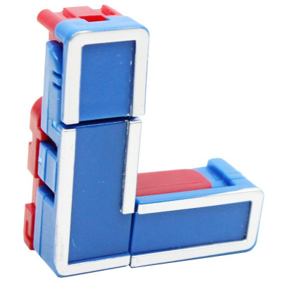 Đồ Chơi Lắp Ráp Biến Hình Robot Chữ Cái L - Cresta DK81238