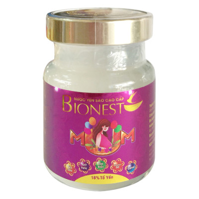 Bộ 10 lọ Yến sào Bionest Mum cao cấp cho mẹ bầu
