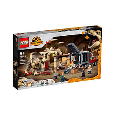 Đồ Chơi LEGO Khủng Long T. Rex & Atrociraptor Tẩu Thoát 76948 (466 chi tiết)