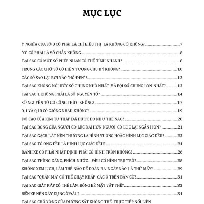 Em Yêu Khoa Học - Toán, Lý, Hoá Thật Thú Vị 