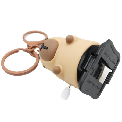 Móc Khóa Nhựa Capybara Dây Cót - WanLongDa 11113