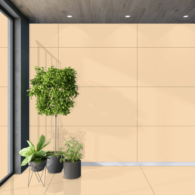 Gạch men lát nền LUSTRA INEMB0601200061 màu be nhạt cao cấp, hiện đại, độ hút nước dưới 0.5%, kích thước 600mmx1200mm, thùng 2 viên - Hàng chính hãng